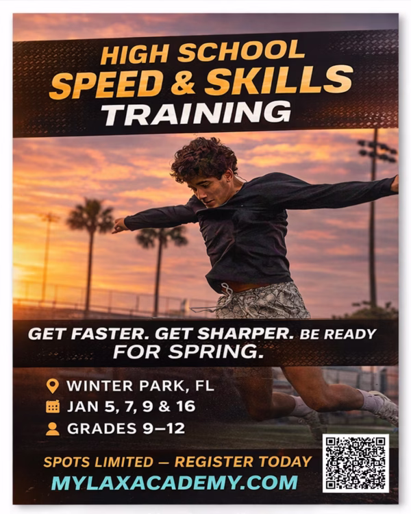 Speed and Skills Clinic: High School January Session